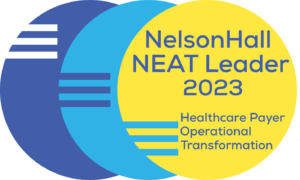 "Conduent HC Payer NEAT Leader Badge - Recognizing excellence in healthcare payer services, awarded in May 2023